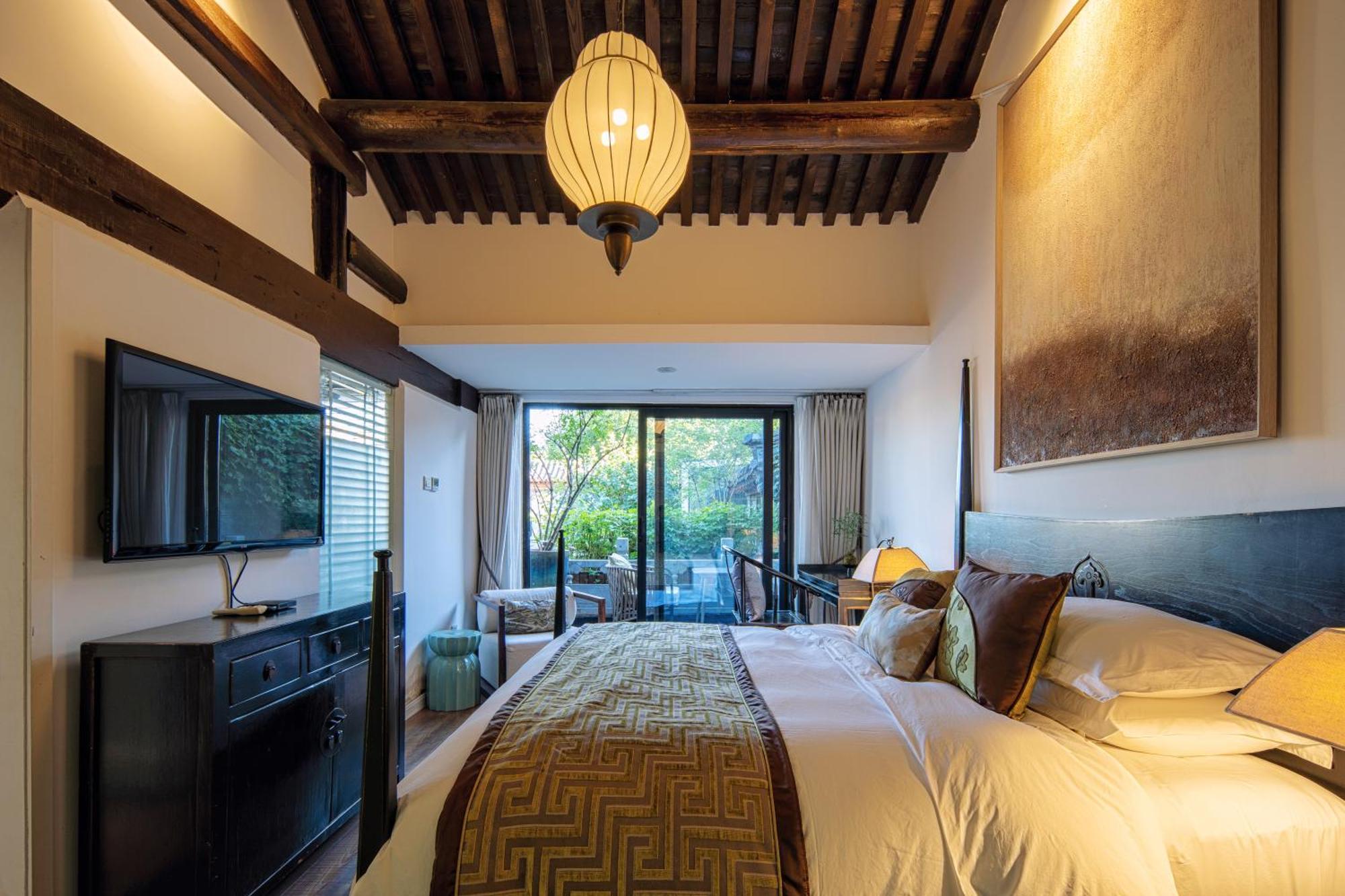 Beijing Le Zai Nan Luo Gu Xiang Wang Fu Jing Forbidden City Courtyard Hotel&Free Laundry Service&Free Coffee And Dumpling Experience Service Екстер'єр фото