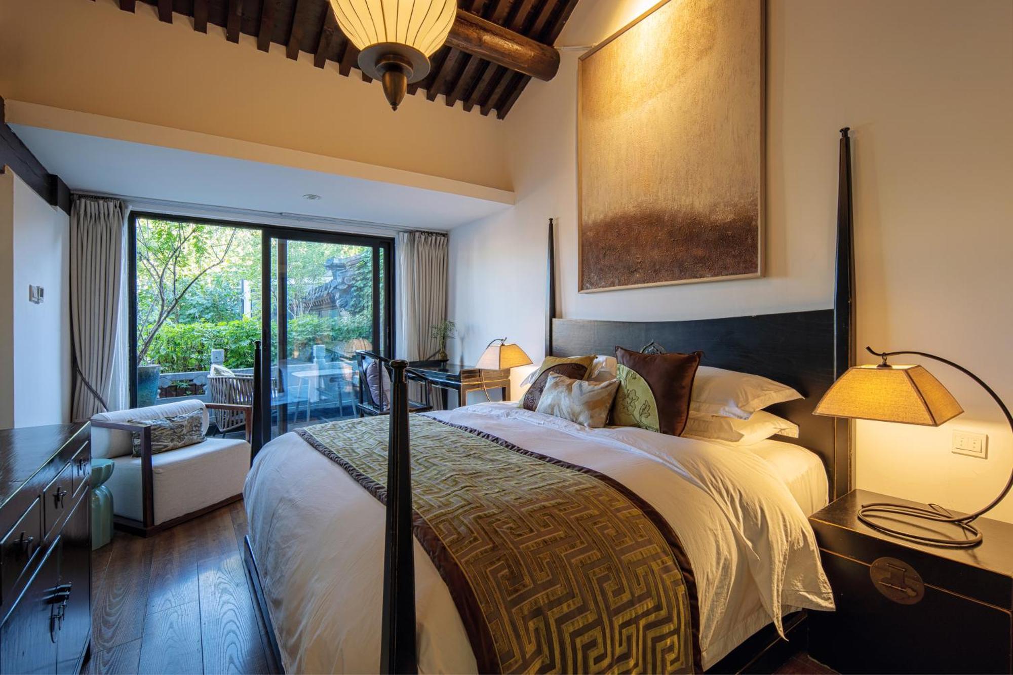 Beijing Le Zai Nan Luo Gu Xiang Wang Fu Jing Forbidden City Courtyard Hotel&Free Laundry Service&Free Coffee And Dumpling Experience Service Екстер'єр фото