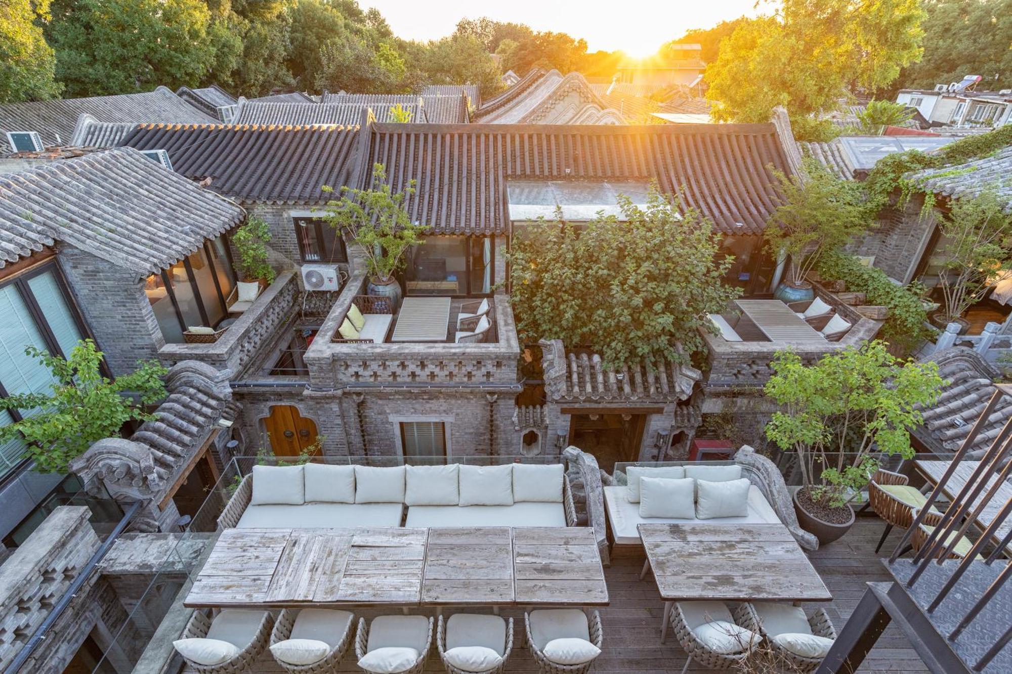 Beijing Le Zai Nan Luo Gu Xiang Wang Fu Jing Forbidden City Courtyard Hotel&Free Laundry Service&Free Coffee And Dumpling Experience Service Екстер'єр фото