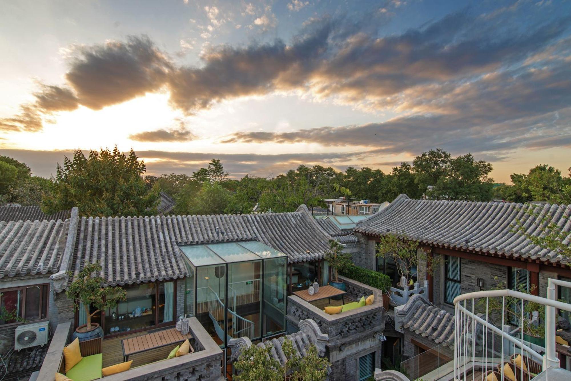 Beijing Le Zai Nan Luo Gu Xiang Wang Fu Jing Forbidden City Courtyard Hotel&Free Laundry Service&Free Coffee And Dumpling Experience Service Екстер'єр фото