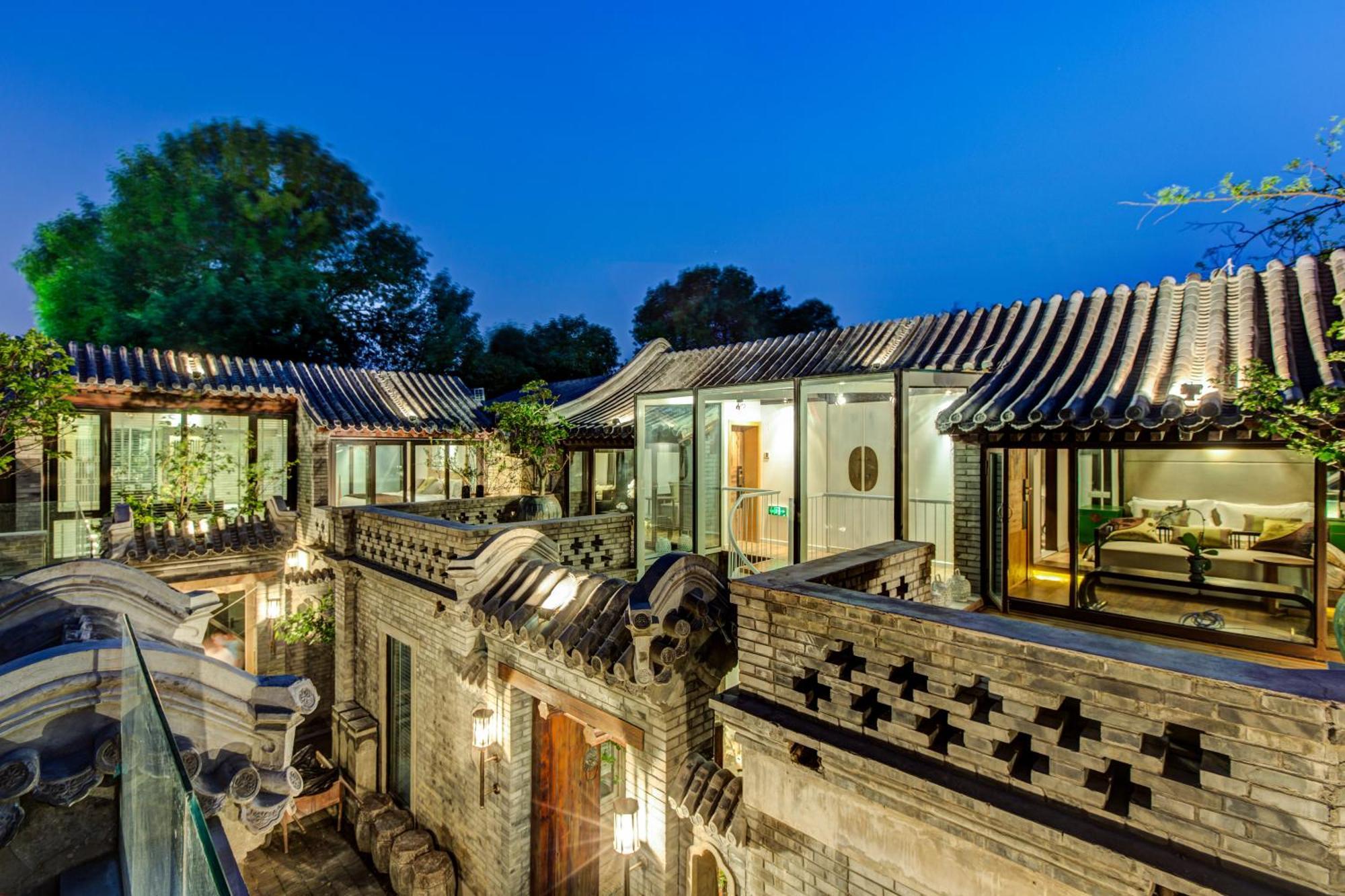 Beijing Le Zai Nan Luo Gu Xiang Wang Fu Jing Forbidden City Courtyard Hotel&Free Laundry Service&Free Coffee And Dumpling Experience Service Екстер'єр фото