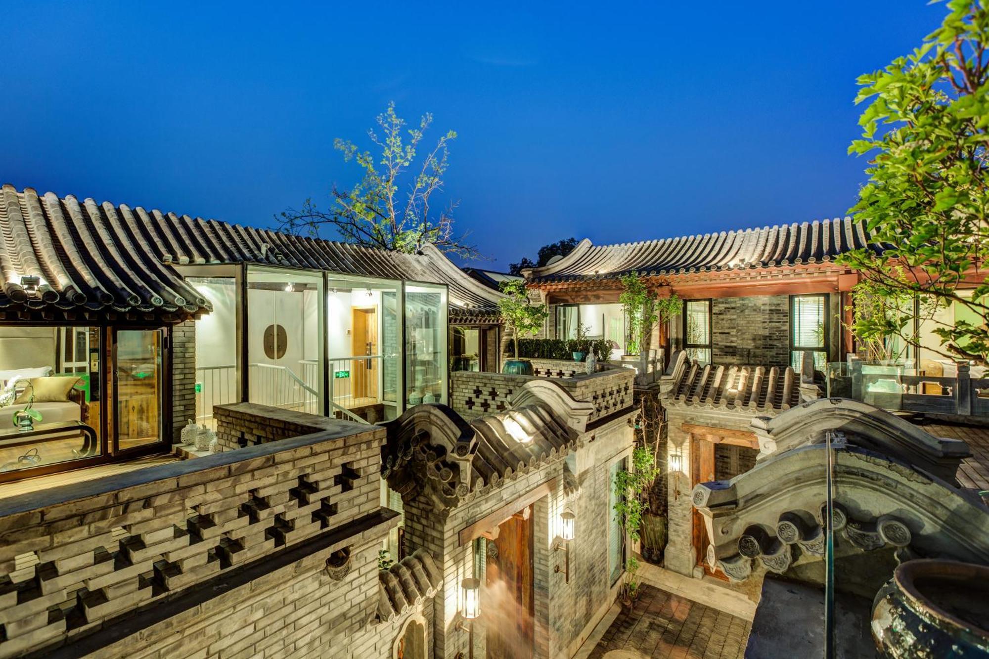 Beijing Le Zai Nan Luo Gu Xiang Wang Fu Jing Forbidden City Courtyard Hotel&Free Laundry Service&Free Coffee And Dumpling Experience Service Екстер'єр фото